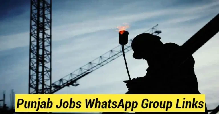 1150+ Punjab Jobs WhatsApp Group Links List 2024