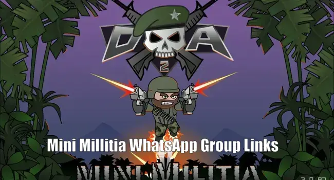 980+ Mini Militia WhatsApp Group Links List 2024