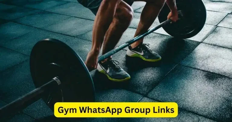 Gym WhatsApp Group Links