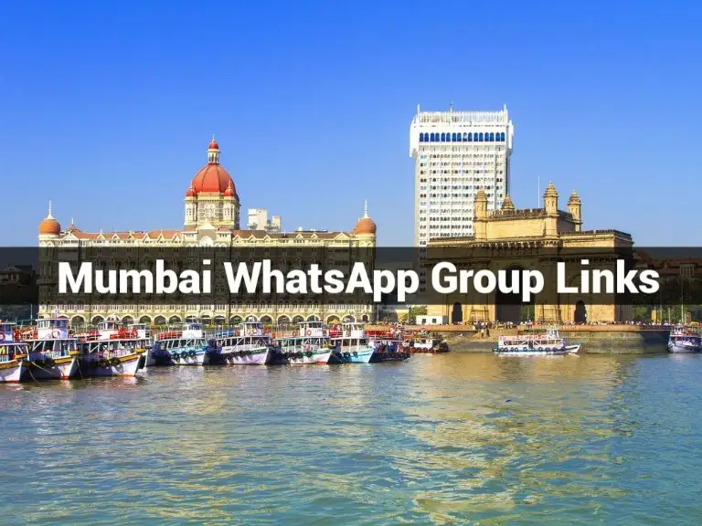 1250+ Mumbai WhatsApp Group Links 2024