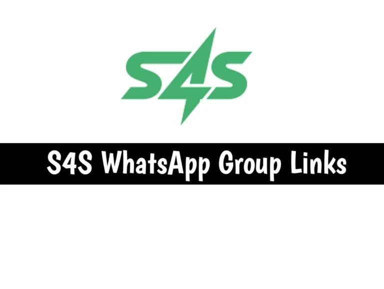 930+ S4S WhatsApp Group Links List 2024