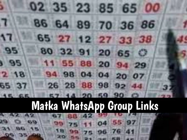 1230+ Matka WhatsApp Group Links List 2024