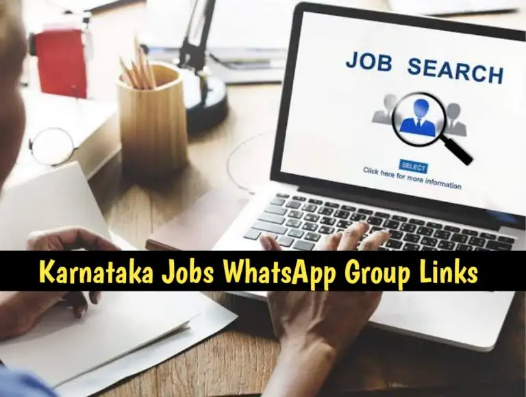 750+ Karnataka Job Alert WhatsApp Group Links 2024