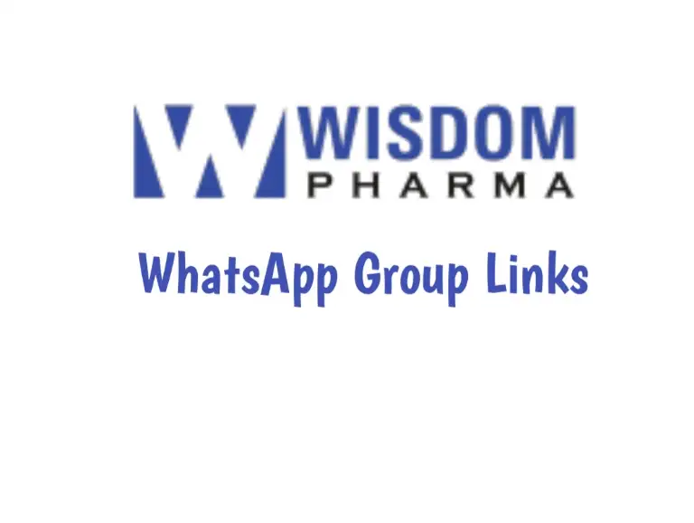 1830+ Pharma Wisdom WhatsApp Group Links List 2024