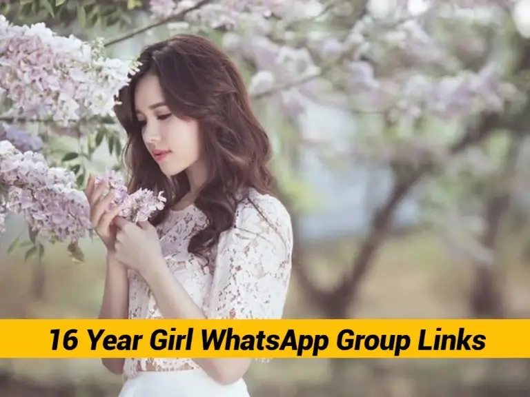 16 Year Girl WhatsApp Group Links List 2024