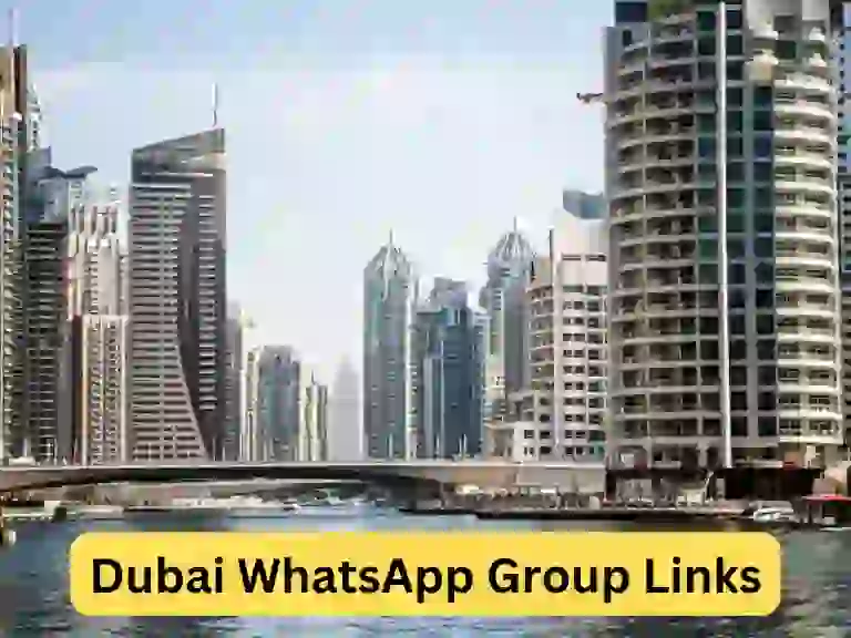 1380+ Dubai WhatsApp Group Links 2024